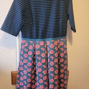 Matilda Jane Navy and Pink Floral Kids Dress